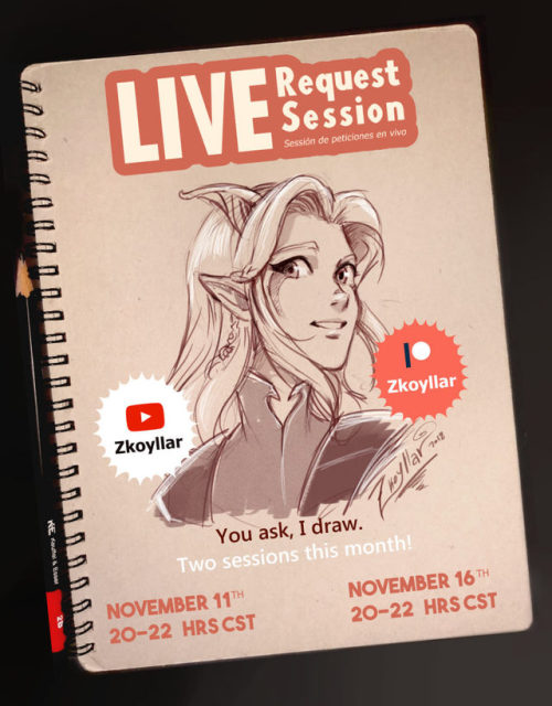 Howdy!Octuber is over, and no Live Request Session was made, that’s why this month we will hav