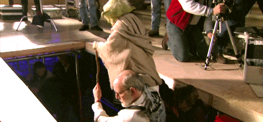 gffa:Star Wars: The Phantom Menace - Behind the ScenesFrank Oz as Yoda