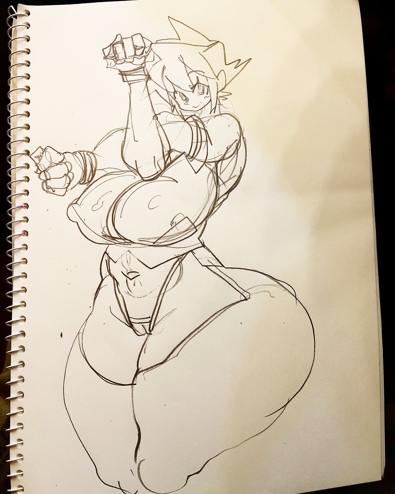 gynoidherring:Giftart for @weardown-rocksalt OC!