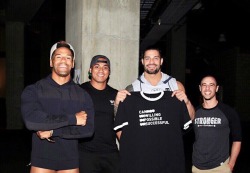 melinda-january:  Roman Reigns and Darren Young 😀  ( Credit: Darren Young’s Twitter)