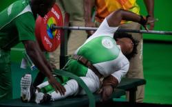 kickassfemaleathletes:  Bose Omolayo of Nigeria wins GOLD with a new world record in the -79kg powerlifting competition! 