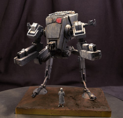 gunjap:  [Work In progress PREVIEW] GEKI’s Custom Build Bandai x Star Wars 1/48 AT-ST: Big Size Images, Infohttp://www.gunjap.net/site/?p=287525