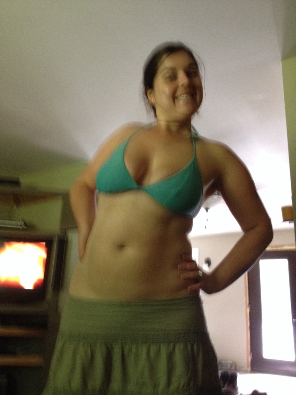 bazine02:  Big girl little clothes.