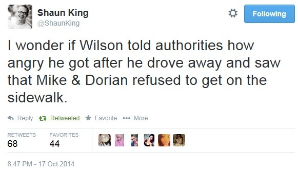 iwriteaboutfeminism:  If only he had kept driving away…   Remember this?