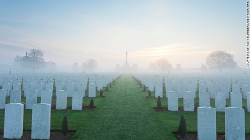 WWI Cemetery in Flanders. Source: http://www.cnn.com/2014/07/10/travel/flanders-cycling/index.html?h