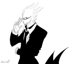 mooncatyao:  Grillby