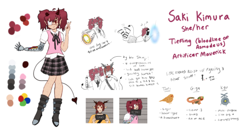 OH ALSO!! Here Are The Refs For My Featured Artfight Ocs :3