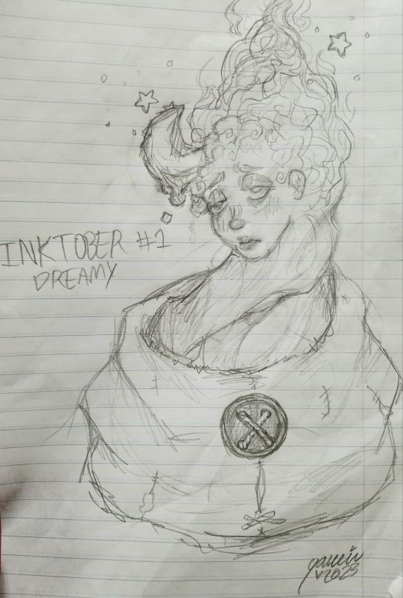 Inktober Day 1, Dream