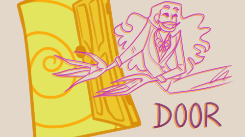 Today I present to you the two most objectively hilarious out of context frames from my animatic:1) 