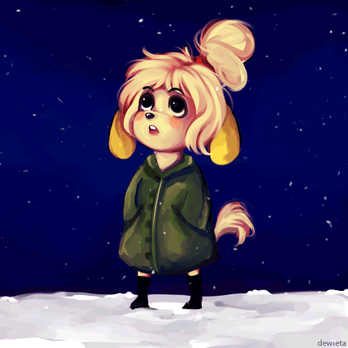 dewieta:  Mayor, it’s snowing! 