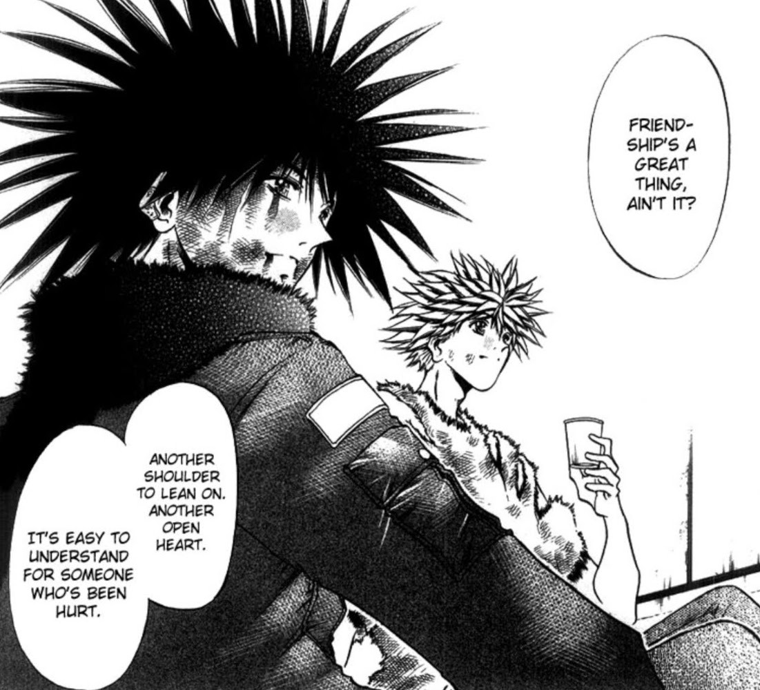 JustAnime Network - The Getbackers, Ban & Ginji. They are Badass  Retrievers. I wish the rest of the manga would get reased stateside. I want  to know how the series ended. #ThrowbackThursday #