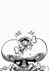 beif0ngs:  Luffy + Meat 