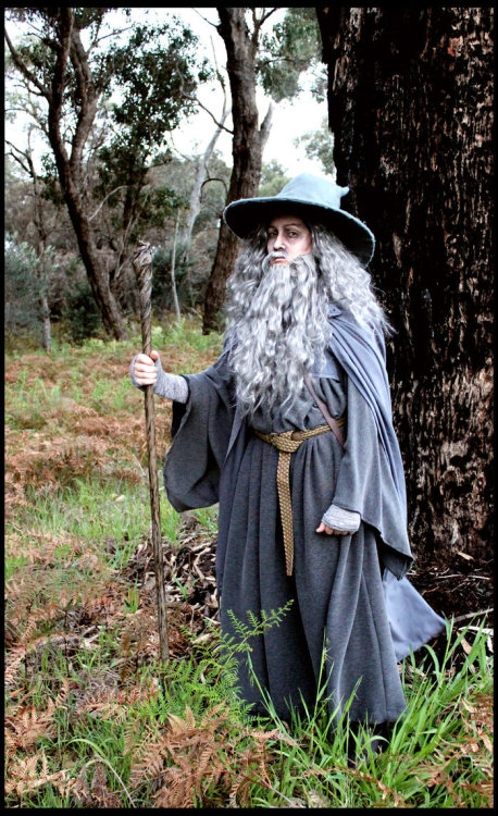 Incredible Gandalf the Grey cosplay by Berpi. Visit their DeviantArt! 