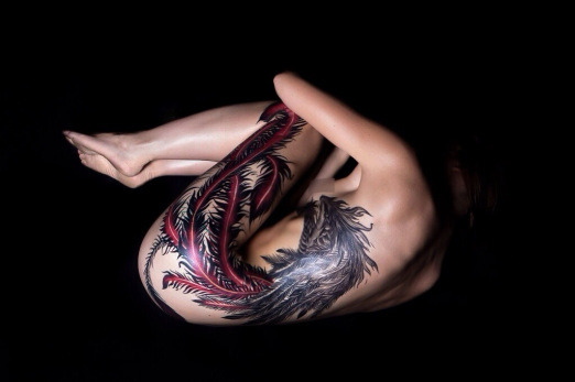 body-art-wink-wink:  Source:Lepers Audreybody-art-wink-wink
