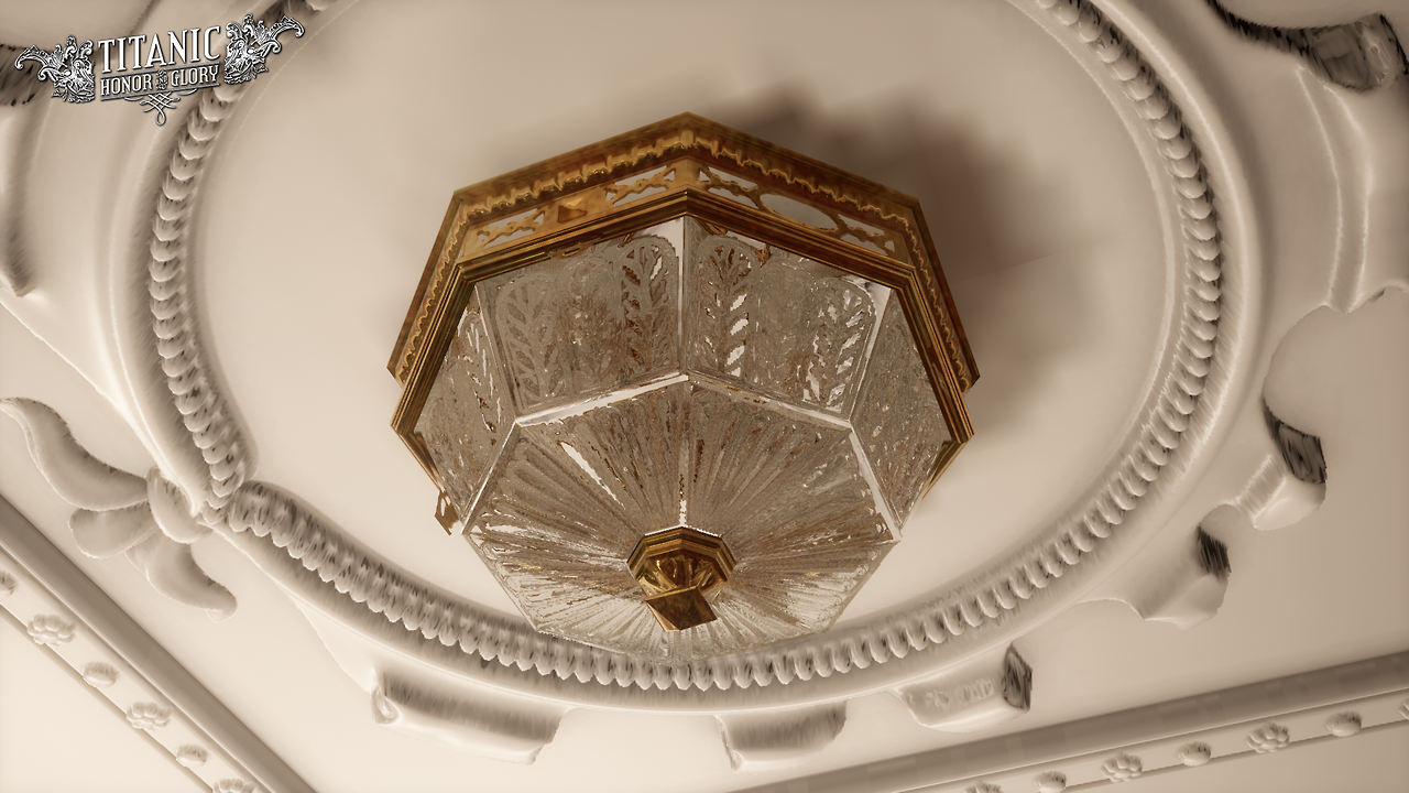 magnificenttitanic:    Titanic: Honor and Glory - Demo 3 - Light Fixtures Titanic