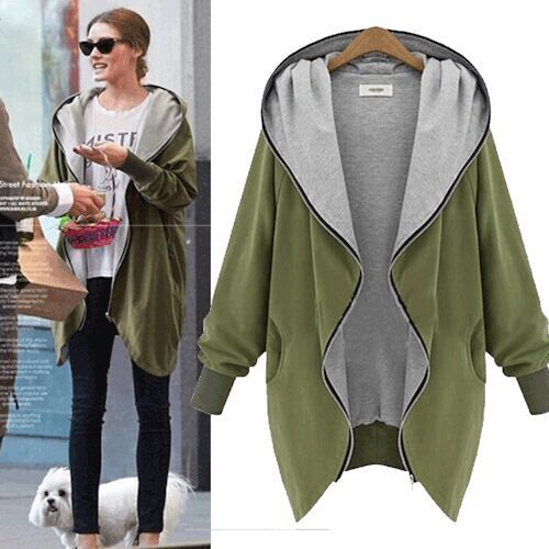 cleveruuu: Need one?  Plus Size Ladies 2 in 1 Denim Coat ใ.35 NOW ี.91    Plain Lapel Zipper Long Coat   ็.56 NOW  ษ.28   Charming Lapel Plain Cape Blouse  ส.39 NOW ร.97   Amy Green Hooded Split Front Woolen Cape  ๔.84 NOW  ี.56 