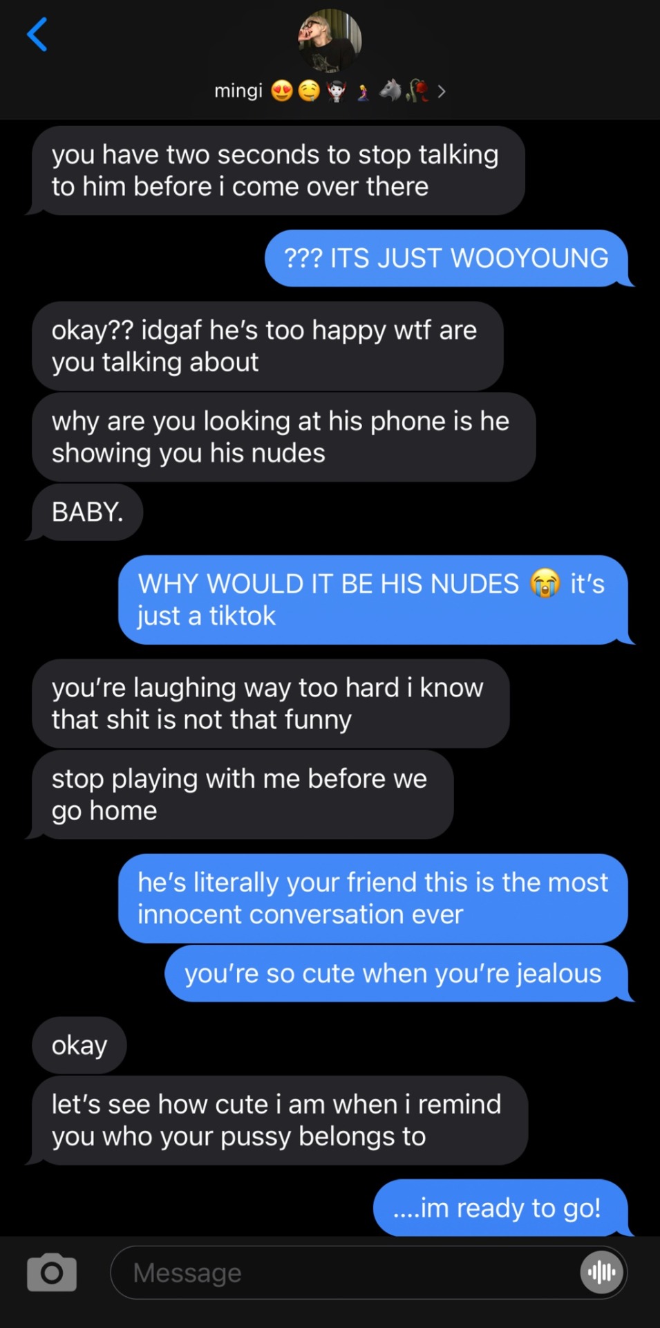 Random Bf!mingi Texts