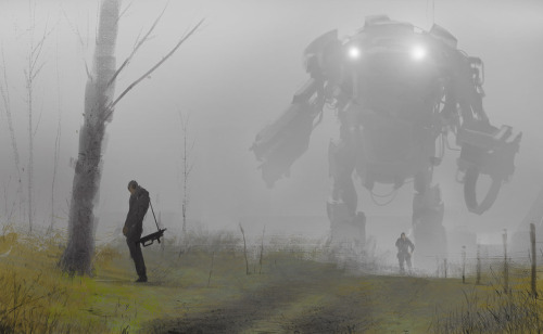 theartofanimation:Jakub Różalski  -  www.artstation.com/artist/jakubrozalski  -  www
