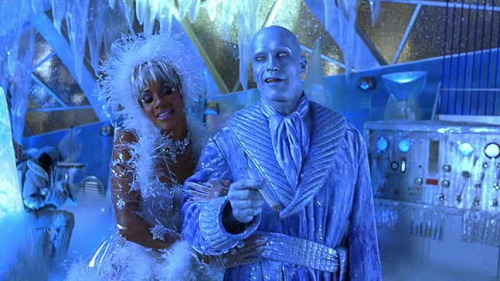 monitormylife:  flyandfamousblackgirls:  Vivica A. Fox’s ethereal looks as Ms. B. Haven in Batman & Robin (1997)   Bad ratings, good movie 
