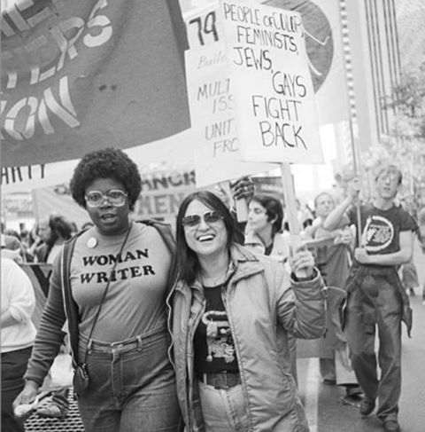 “People of Color, Feminists, Jews, Gays: Fight Back,” Gabrielle Daniels and Merle Woo, G