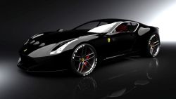 specialcar:  Ferrari 612 GTO Black