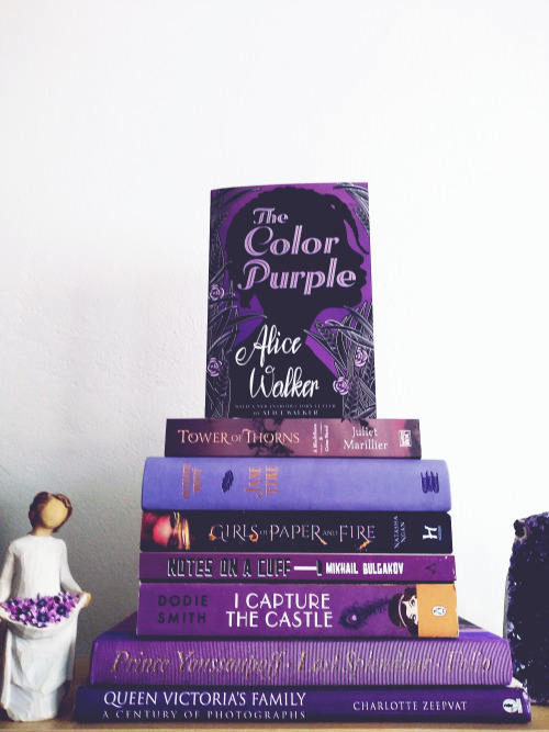 manuscripts-dontburn:JOMP Book Photo Challenge hosted by  Just One More PageDay 13: Purple Books