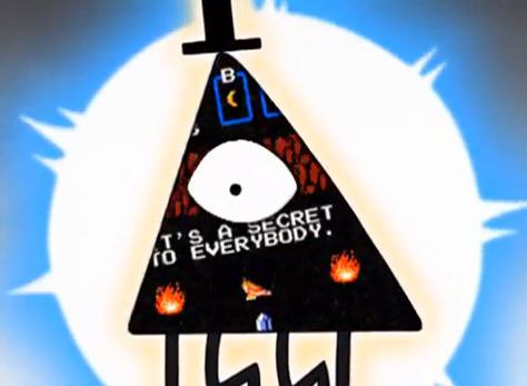 Bill Cipher knows LOTS OF THINGS.Including:- Where the Cake is hidden (it&rsquo;s