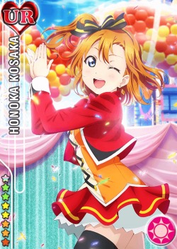 umisonodass:  Promo Smile UR Honoka comes