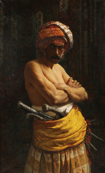 lionofchaeronea:A Barbary Pirate, Giovanni Guida, 1885