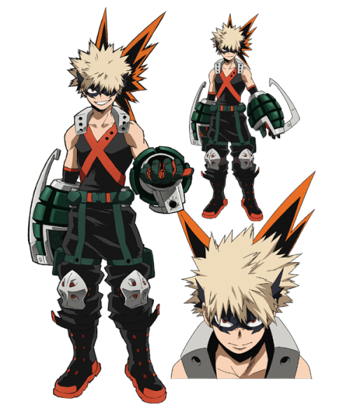 pkjd-moetron:  Boku no Hero Academia character page and site renewal. 
