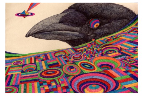 joylesseuphoria: redlipstickresurrected: Chai Mi aka Penny Chai aka 柴觅 (Chinese, b. 1985, Beijing, China) - Birds, 2013  Drawings  @hypnophilic 