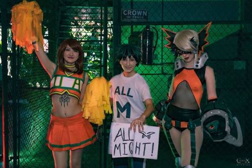 AX 2018 was such a blast! Literally haha!&mdash;Uraraka: KidOfMischiefBakugou: PolyxenastormDeku