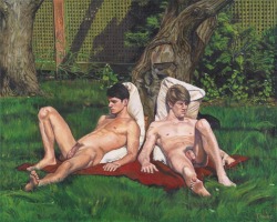 themalenudityinart:  Roly and Chase-George Towne
