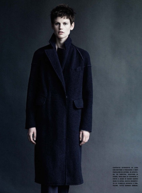 glam-val:  The New Way To Feel: Just Cool; Saskia De Brauw by Paolo Roversi for Vogue Italia June 20