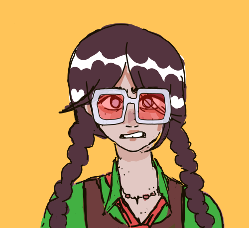 This Is What Toko Would Look If She Was A 70s Serial Killer
