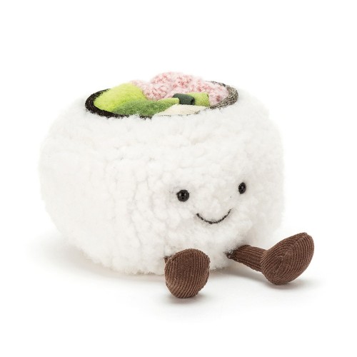 sushimode:jellycatstuffies:Jellycat Silly Sushis and Vivacious Vegetables(from left to right, top to