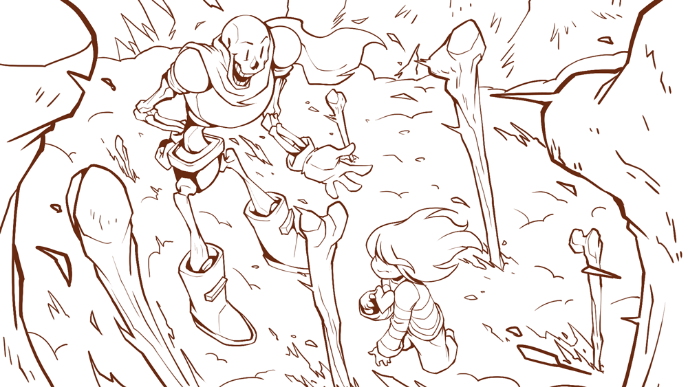 palidoozy-art:  So I started a post showing off the linework to these, but deleted