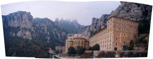 Panorama, Monasterio de Montserrat, Catalunya. 2006.