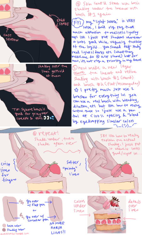 alukaforyou - hi some1 asked me how i color so heres a process i...