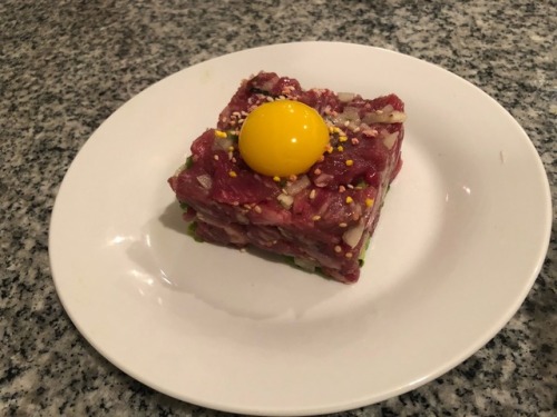 Beef tartare