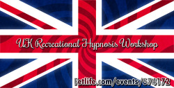 Greetings UK Based (Or thereabouts) Hypno Peeps!Myself, EnglishHarry, Nimja, and hopefully a couple more names you might recognize will be attending and presenting here!• UK Recreational Hypnosis Workshops • Place: Snowdonia, North Wales• When: