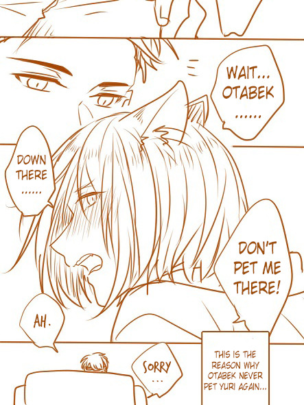   Petting Neko Yuri (=`ω´=)By INKU || Translation + Typeset by fuku-shuuShared