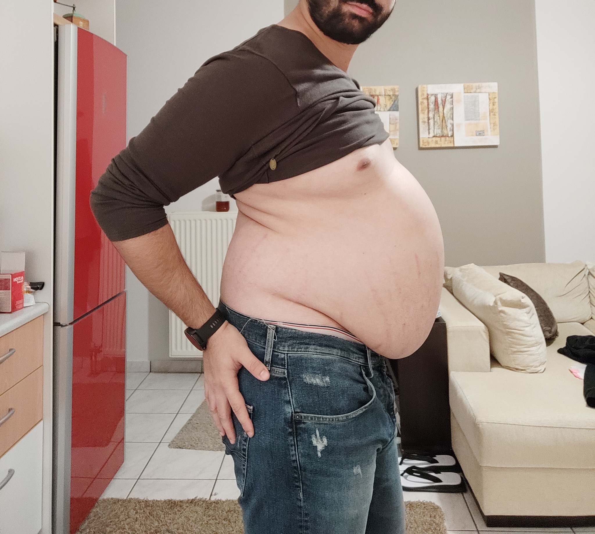 XXX drewcent:Why is the feeling of my belly growing photo