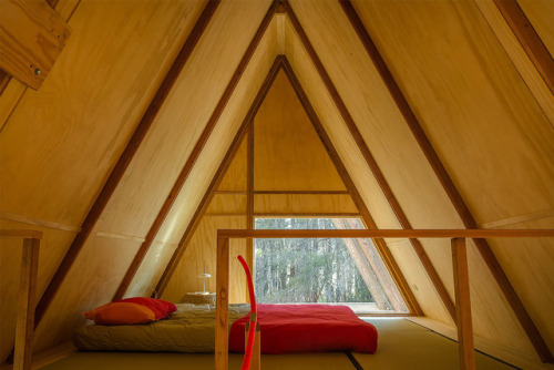 archatlas: Yosemite A-Frame That cabin and the massive granite walls begging to be climbed are in ou