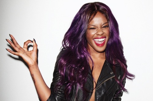 Porn photo imninm:Black girls with purple/lavender hair
