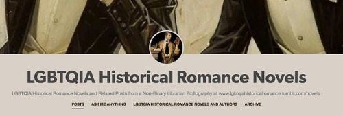 Shameless promo time. If you enjoy historical romance novels and LGBTQIA lit, consider checking out 