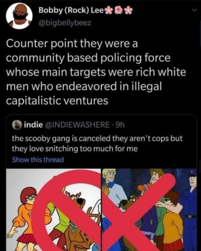 espanolbot2:flipocrite:colethewolf:thenewborndeity:they were literal hippies that chilled and occasionally stopped greedy ass white ppl from stealing land, artifacts, or money. icons, tbh.It’s the difference between snitching on shoplifting vs snitching
