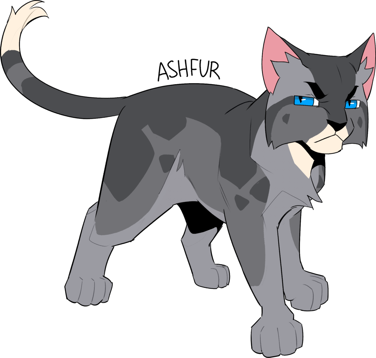 Nick's Warrior Cats Designs — the ultimate ashfur