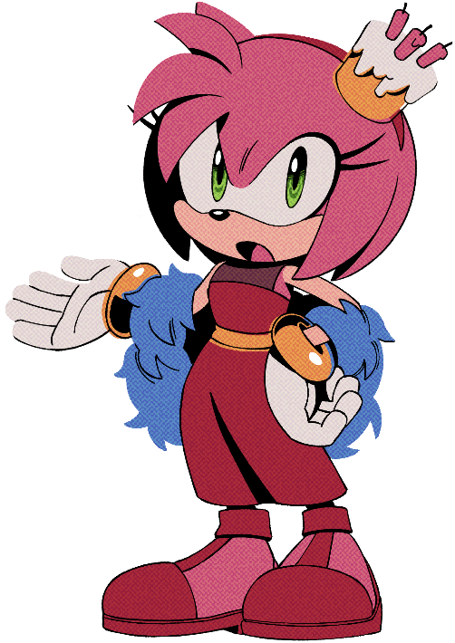 Blink's Ripping Archive — Amy Rose from The Murder of Sonic the Hedgehog.