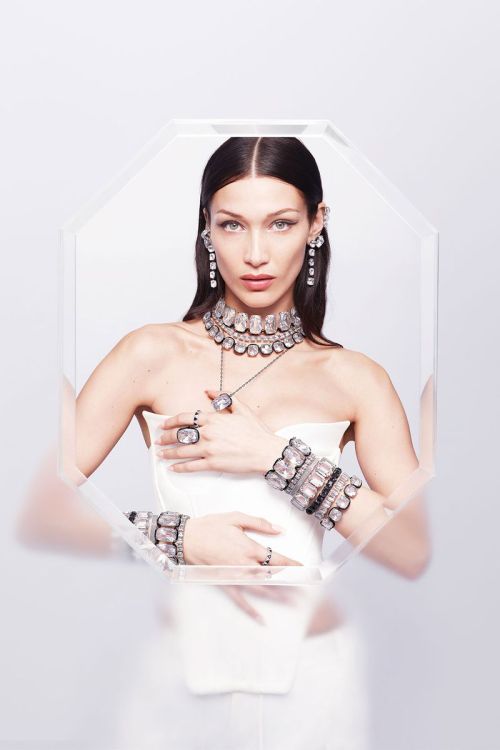 Bella Hadid by Mert &amp; Marcus | Swarovski 2022 Jewelry Campaign